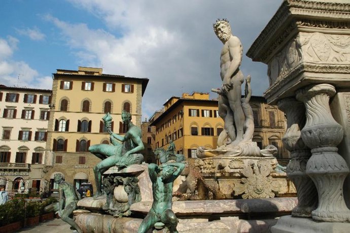 Plaza  de la Signoria.