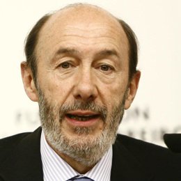 Ministro de Interiore, Alfredo Pérez Rubalcaba