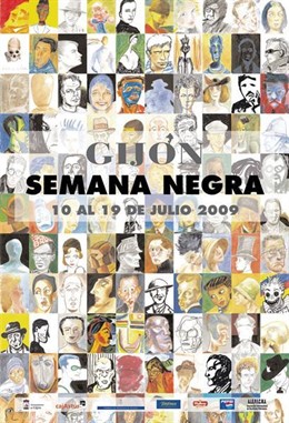 cartel Semana Negra de Gijón