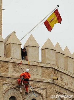 Greenpeace Torre del Oro