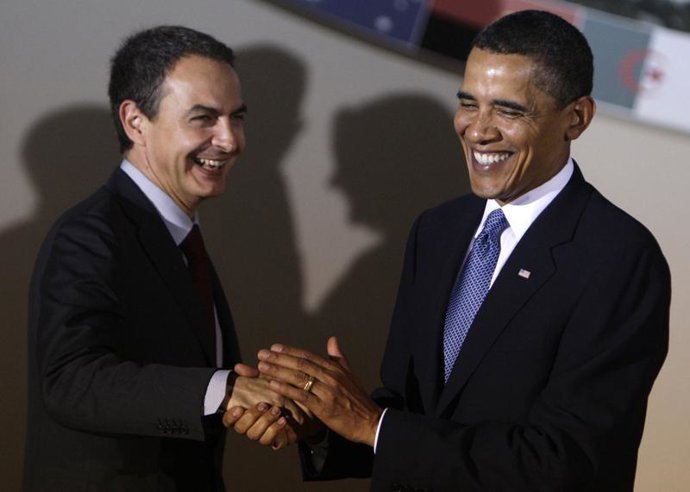 zapatero y obama
