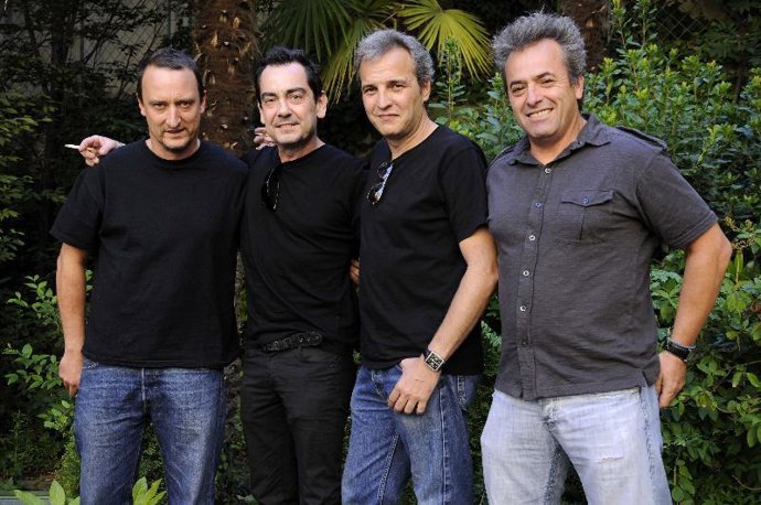 El popular cuarteto. 