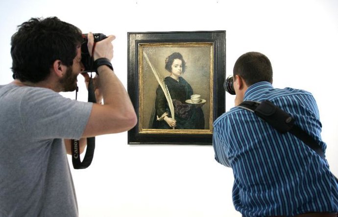 Una obra expuesta en el Thyssen.