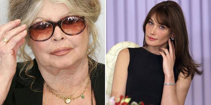 Montaje con Briggite Bardot y Carla Bruni