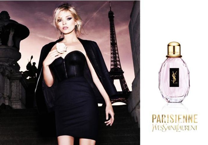 Kate Moss para YSL en 'Parisienne'