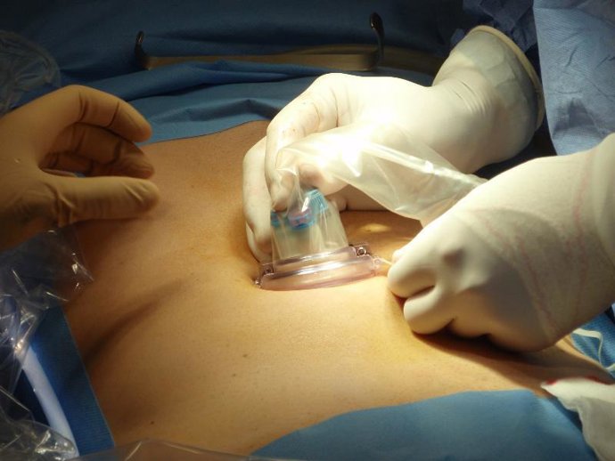 Un momento de la intervención