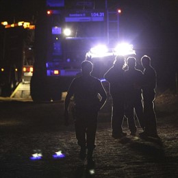 incendio forestal en el parque natural de Els Ports (Tarragona)
