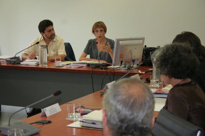 Carmen Calleja por primera vez el Consejo Social de la UPO