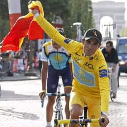 Alberto Contador gana el Tour de Francia