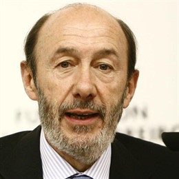 Ministro de Interiore, Alfredo Pérez Rubalcaba