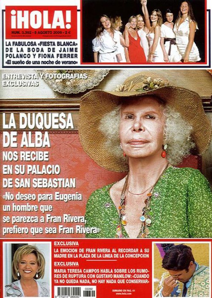 Portada revista Hola