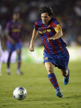 Lionel Messi, contra los Galaxy