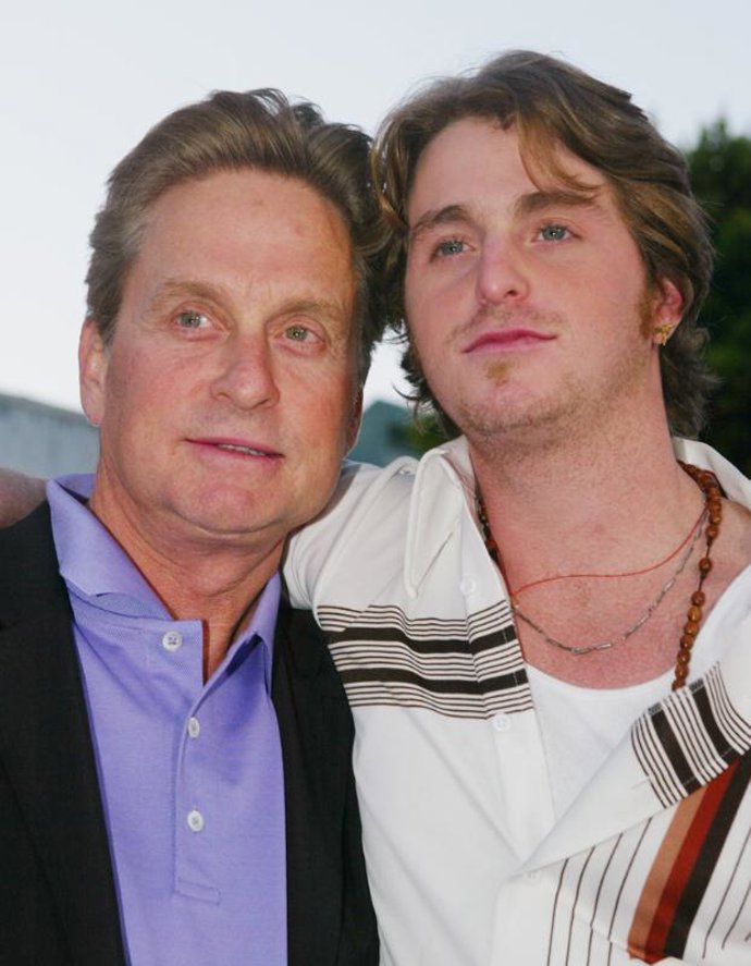 Michael Douglas y Cameron Douglas