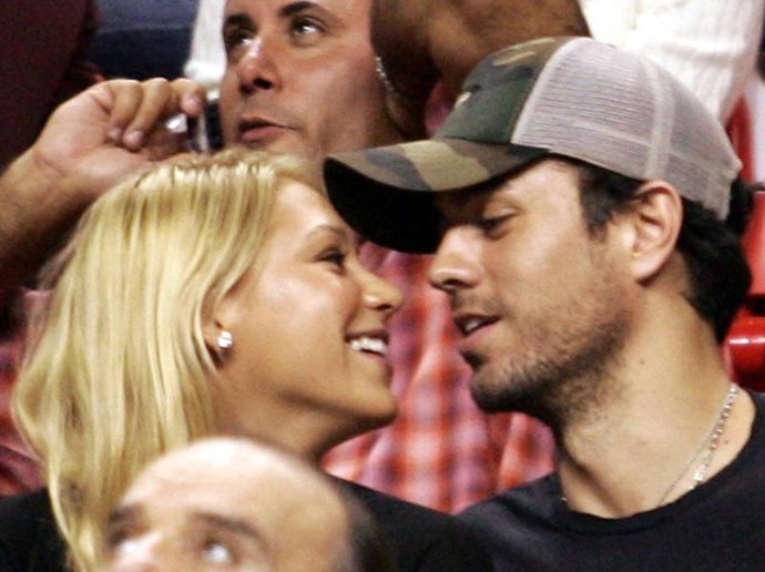 Anna Kournikova y Enrique Iglesias