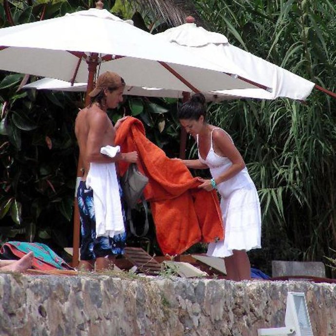 Feliciano López y Maria José Suárez