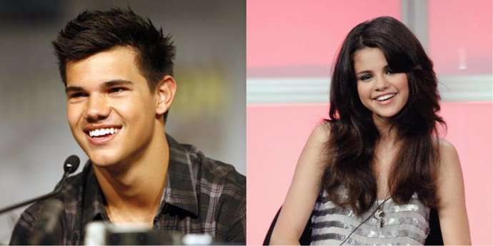 Taylor Lautner y Selena Gómez