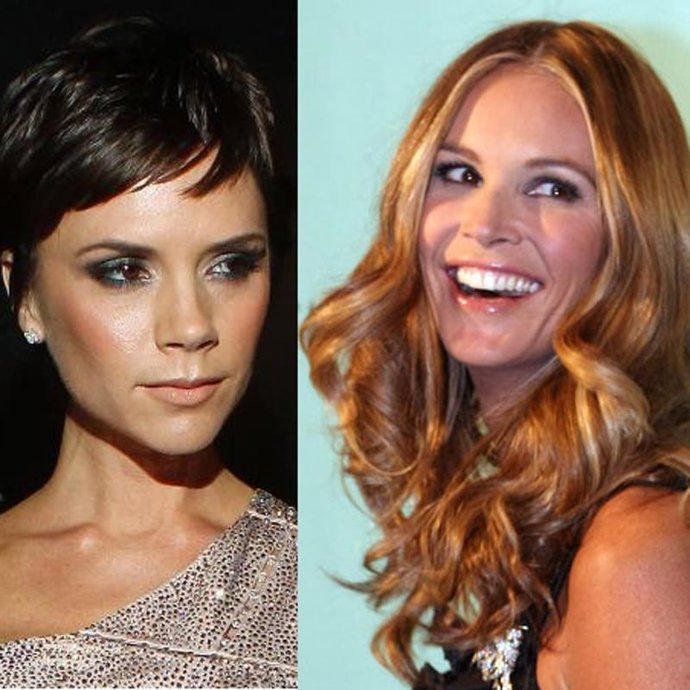 Elle McPherson promociona los diseños de Victoria Beckham