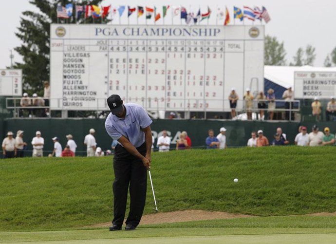 Tiger Woods, en el Campeonato de la PGA