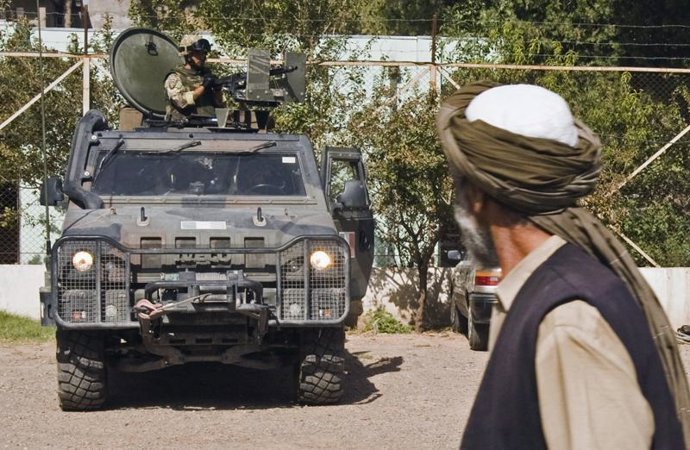 Las fuerzas de la ISAF en Afganistán