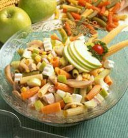 Ensalada de pasta y pollo