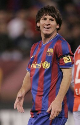 Leo Messi, jugador del Barcelona