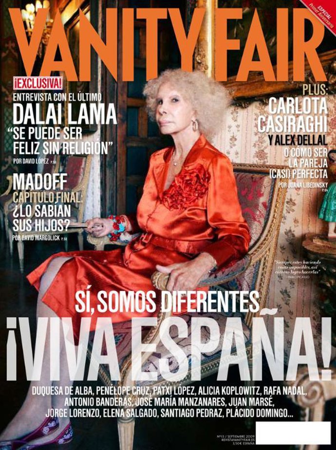 Portada 'Vanity Fair' de septiembre