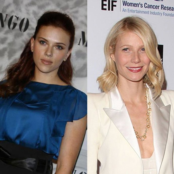 Gwyneth Paltrow y Scarlett Johansson