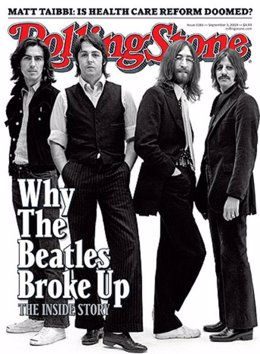 The Beatles en la portada de 'Rolling Stone'