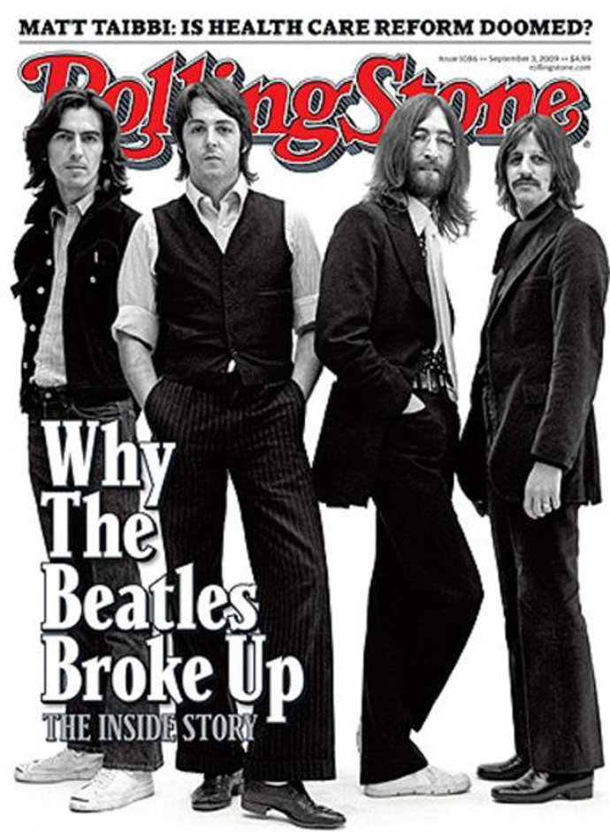 The Beatles en la portada de 'Rolling Stone'