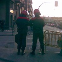 La Ertzaintza disuelve una manifestación a favor de un preso de ETA