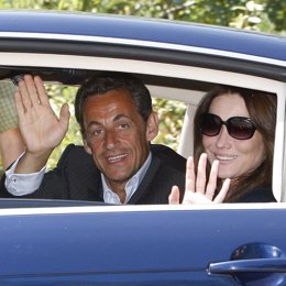 Sarkozy y Bruni