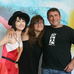 Isabel Coixet Sergi López y Rinko Kikuchi 