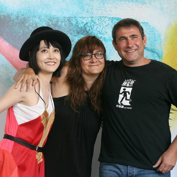 Isabel Coixet Sergi López y Rinko Kikuchi 