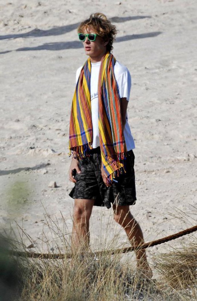 Andrea Casiragui en Ibiza