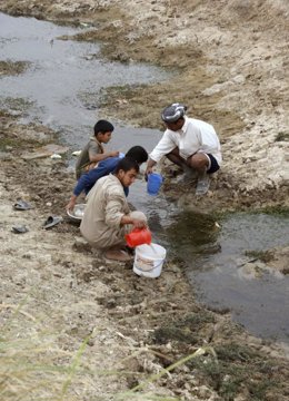 sequía en Irak