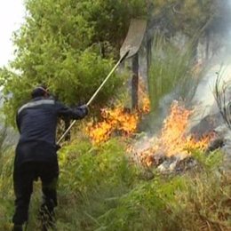 Incendio Valle del Tiétar