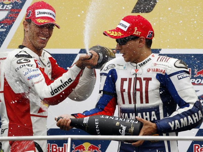 Lorenzo vence en Indianápolis