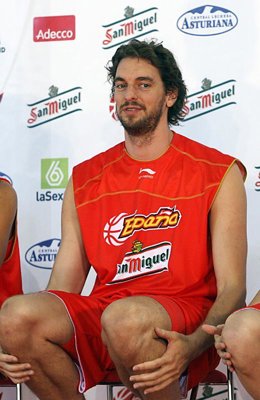 Jugador de Baloncesto Pau Gasol