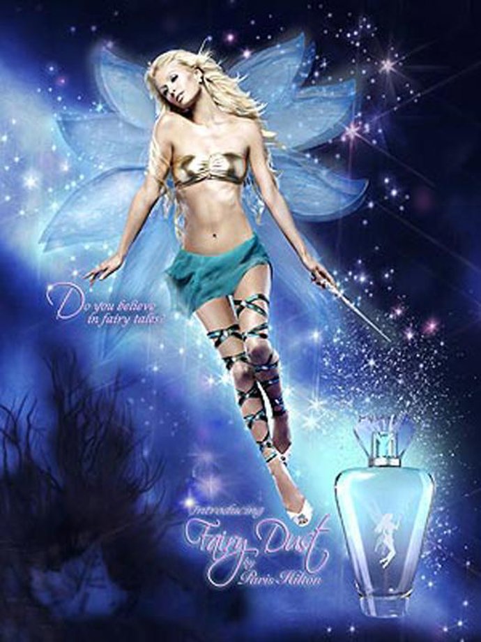 Paris Hilton para 'Fairy Dust'