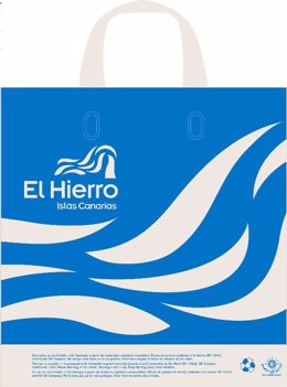 La bolsa de 'papa' lleva el logo de El Hierro
