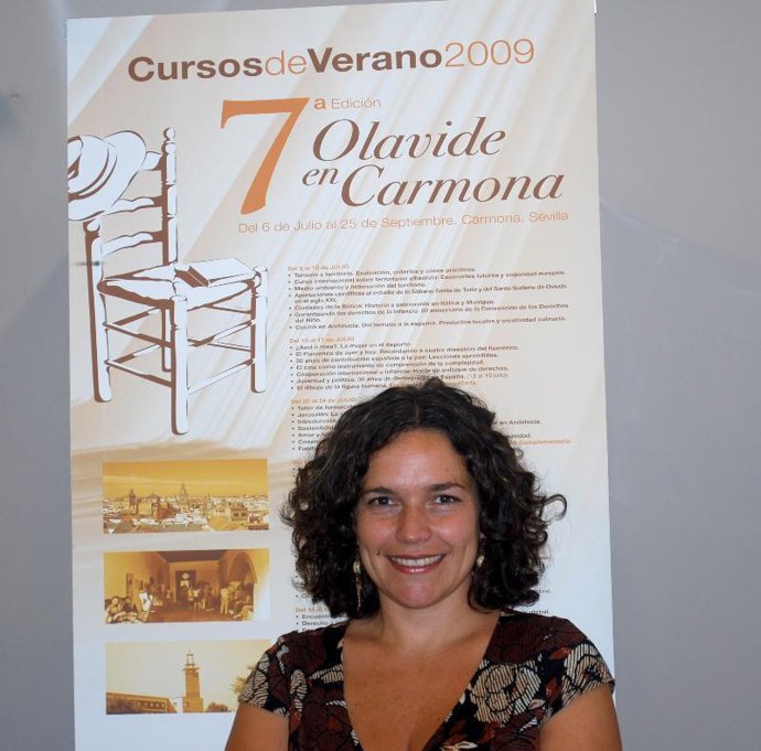 La vicerrectora de Postgrado de la UPO, Lina Gálvez