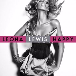 Leona Lewis en la portada de 'Happy'