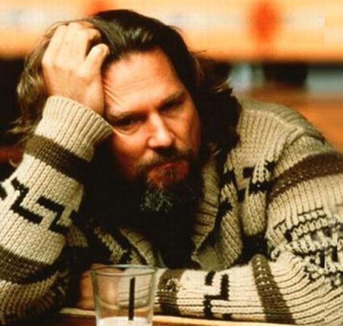 Jeff Bridges en El gran Lebowski