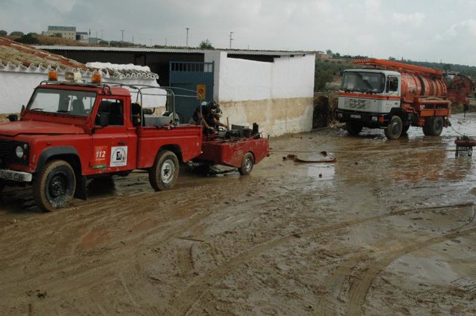 Inundaciones en Monturque