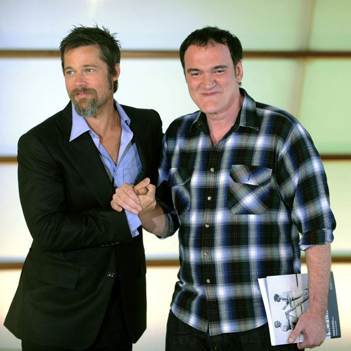 Brad Pitt: "En el plató, Tarantino es Dios"