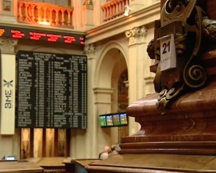 Jornada de bolsa, paneles del Ibex