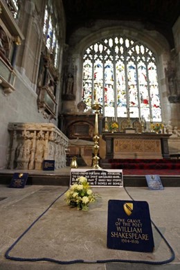 La tumba de William Shakespeare