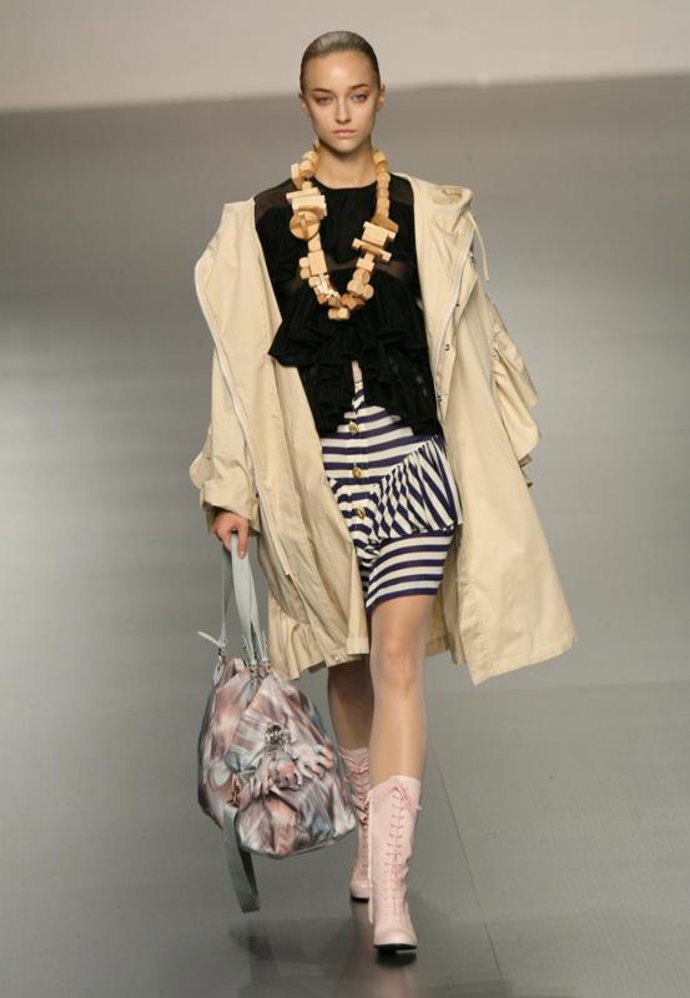 Modelo de El Delgado Buil en Cibeles