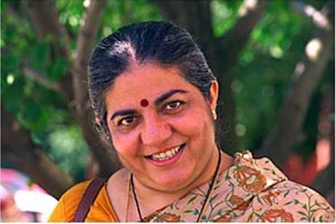 La pacifista, Premion Nobel y física teórica Vandana Shiva 