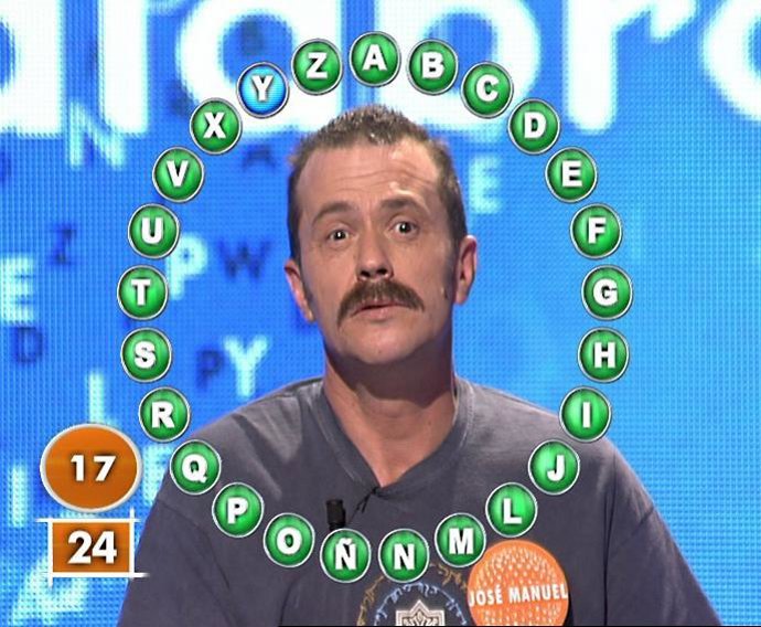 José Manuel Lúcia, ganador de 396.000 euros en Pasapalabra